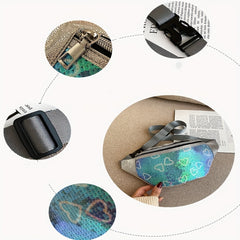 Sequins Waist Bag for Women Outdoor Travel & Commuting