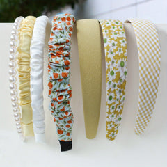 Satin Skinny Alice Band Headband Set for Girls Hair Accessory Gift