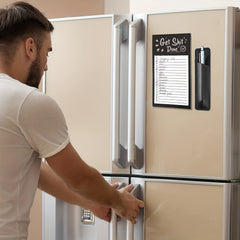 Magnetic Grocery Store List Pad with Pen Holder