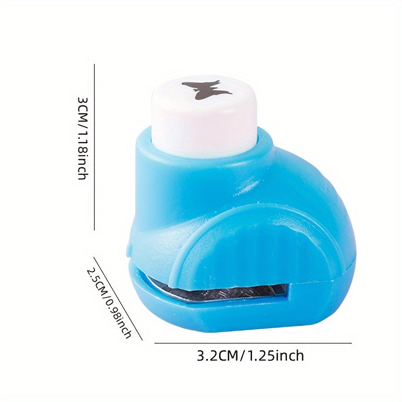 1pc Random Embosser DIY Pattern Variety Inside Material Clear Small Prize