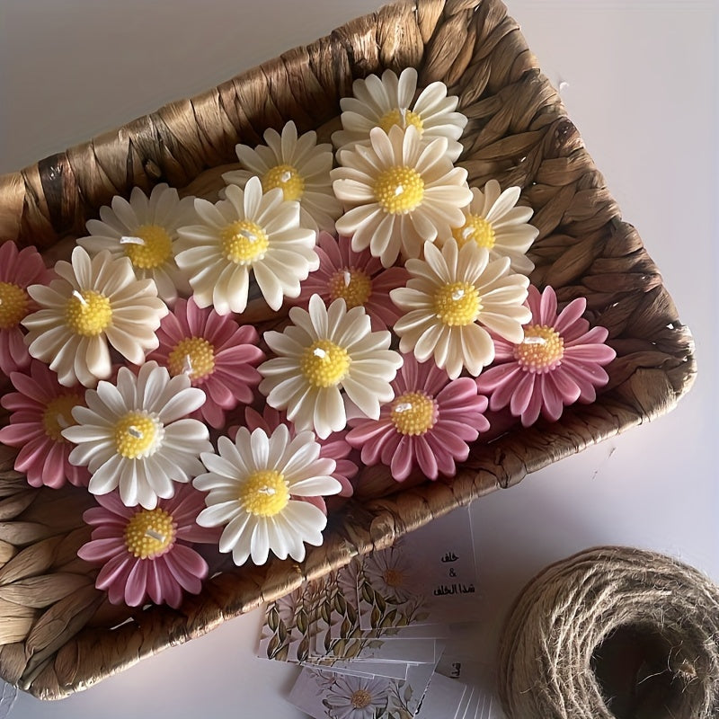 Resin Flower Molds Daisy Candle Fondant Silicone Mold