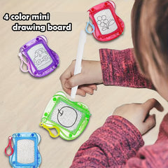 2pcs Mini & Graffiti Keychain Writing Board Bag Pendant Random Colors