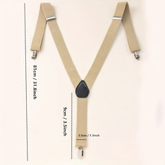 Men's Rainbow Suspenders for Students