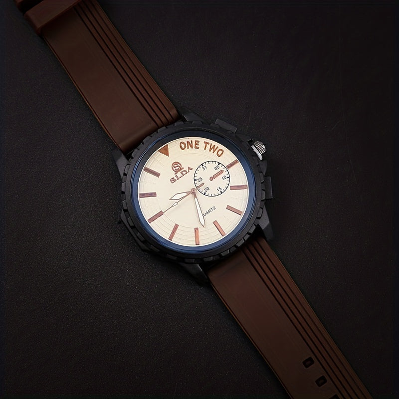 Business Men's Watch Casual Tape Men's Watch