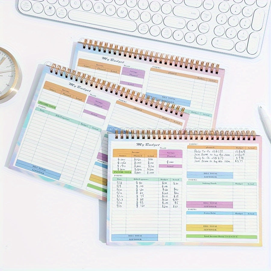 B5 Budget Planner - 100 Pages - Weekly & Monthly - Manage Finances