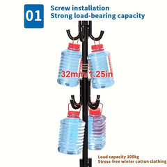 Metal Clothes Stand Coat Rack Durable Standing Clothes Rack