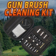Portable Heavy Duty Cleaning Kit Rod Brass Bristles Brush Set