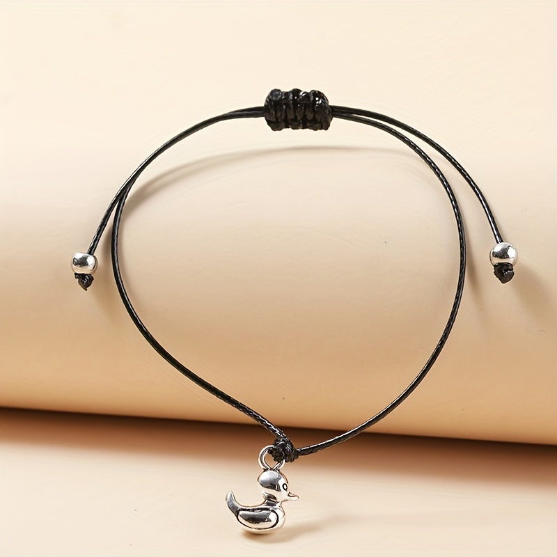 Duck Braided Bracelet Hand Jewelry Gift For Women & Girls