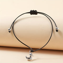 Duck Braided Bracelet Hand Jewelry Gift For Women & Girls