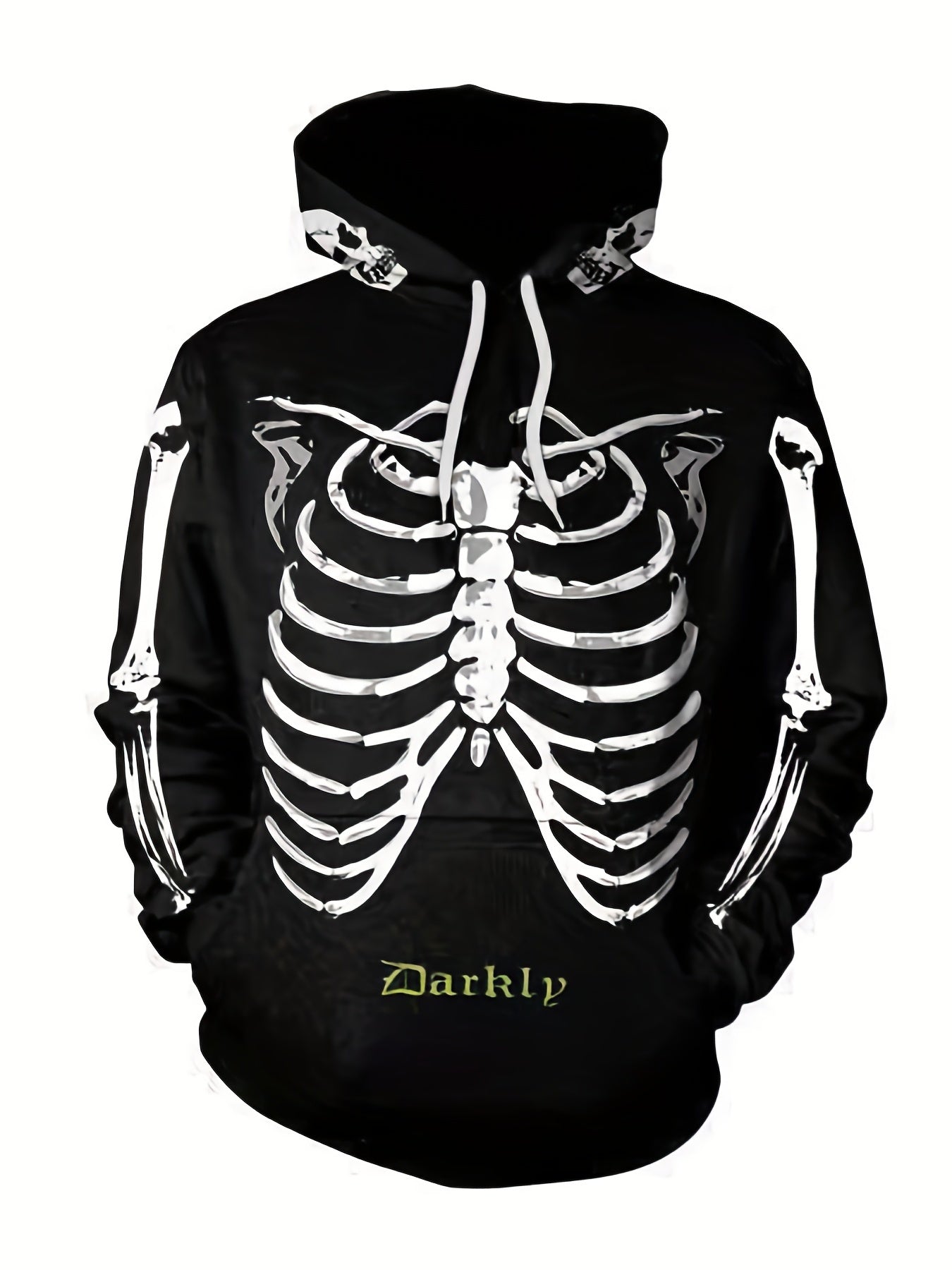 Men's Halloween Pumpkin Print Hoodie Active Breathable Sweatshirt