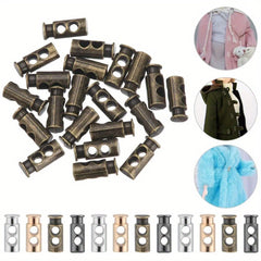 10 Small Spring Buckles Mini Rope Button BJD Doll Clothing Accessories Gold