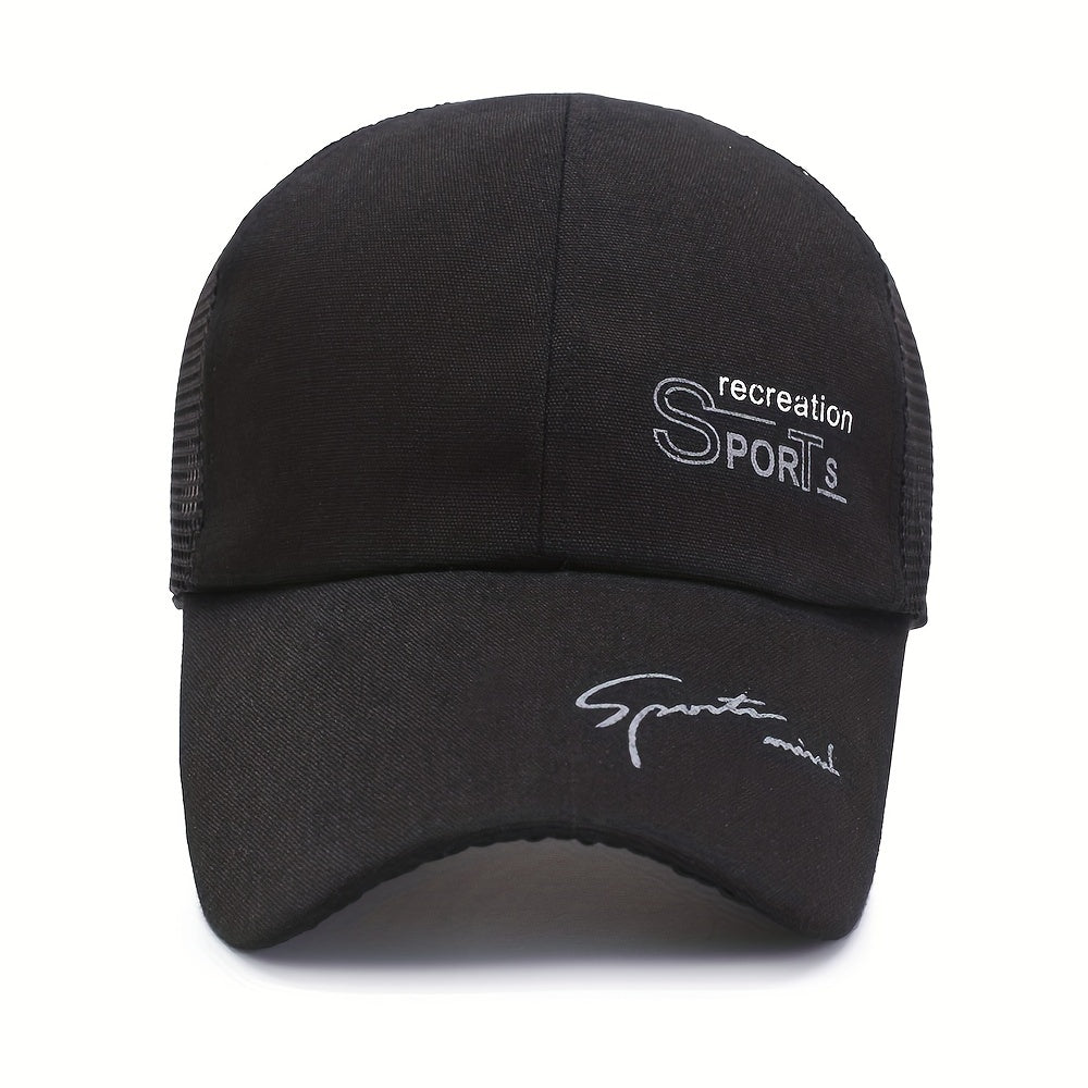 Men's Summer SPORT Mesh Hat Outdoor Fishing Cap