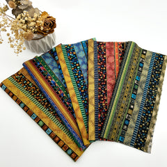 5pcs 24 89 24 Printed Quarter Cotton Fabric Bundle DIY Handmake Sewn Clothing