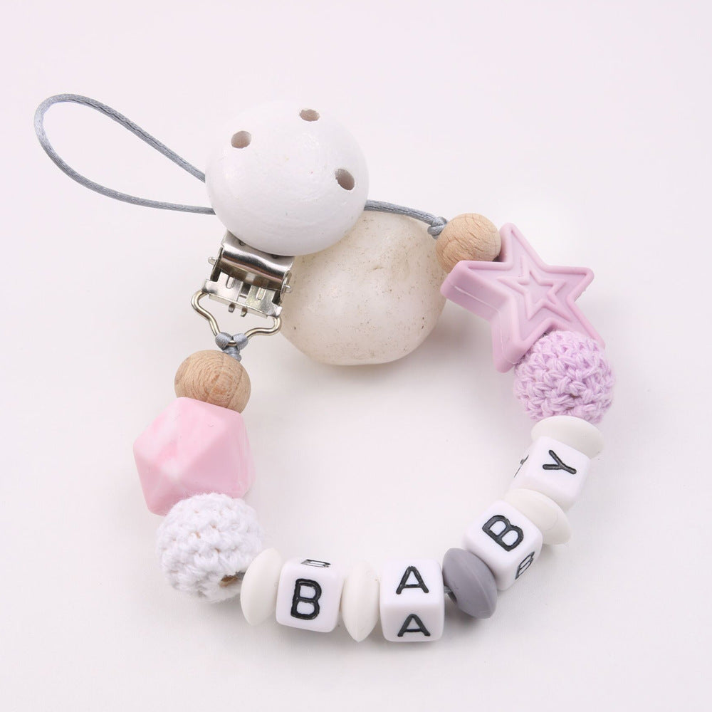 Safety Proof Baby Pacifier Chain Anti Drop Chain