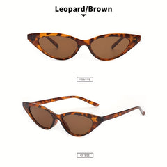 Cat Eye Sunglasses Triangle Frame Glasses UV400