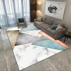 Modern Anti Fatigue Velvet Floor Mat Soft Non Slip Carpet