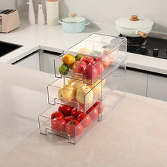 7pcs Refrigerator Storage Box - Kitchen Freezer Fresh keeping Box