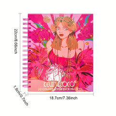 52 Eyeshadow Palette - Brightening Skin Tone Highlighter Powder