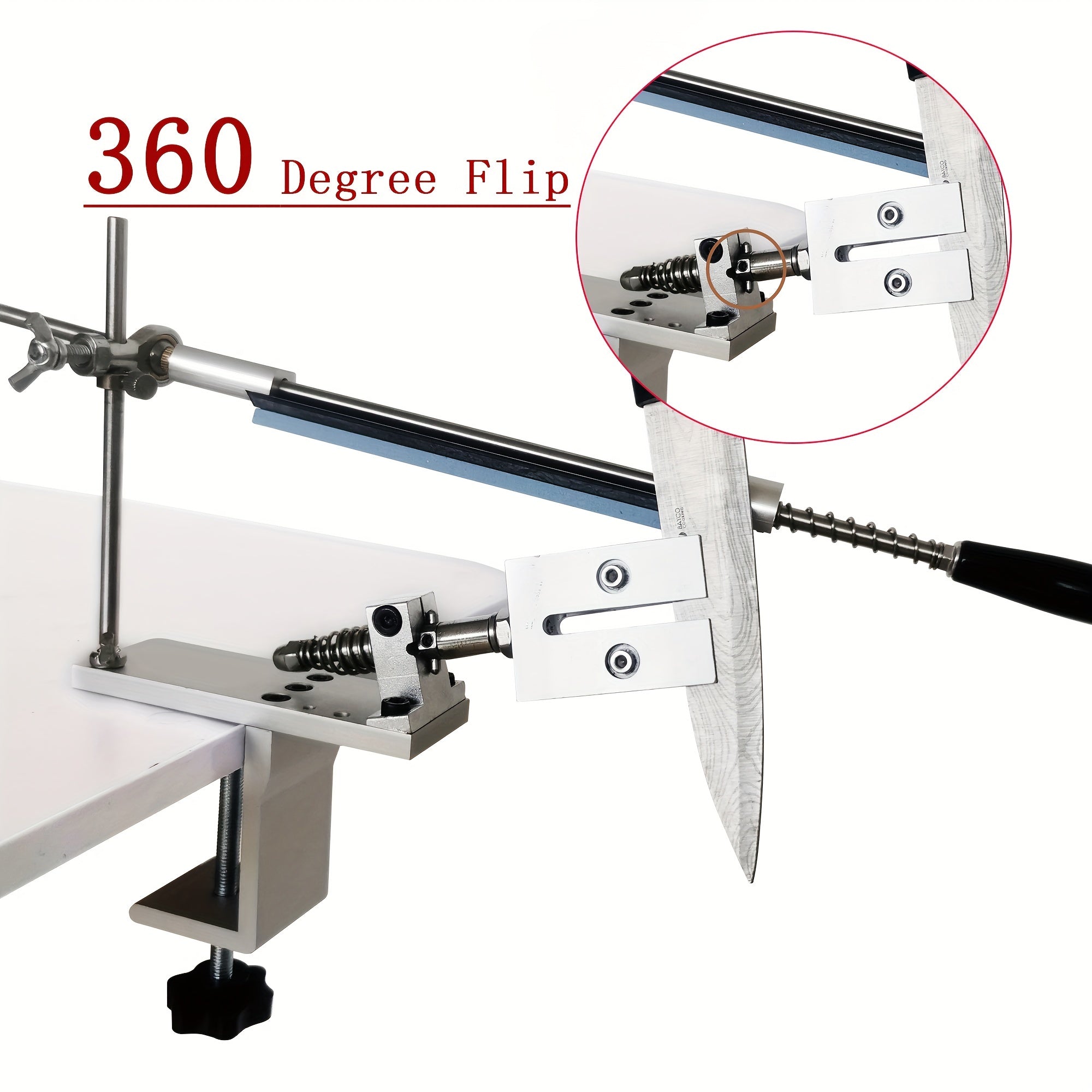 Aluminum Alloy Flip Fixed Angle Sharpener Set