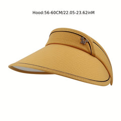 Wide Brim Visor Hat UV Protection Sun Hat