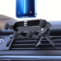 Car Air Vent Phone Holder Upgraded Metal Clip Hands Universal Cradle Mount