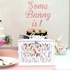 DIY Wedding Card Box with Lock for Special Occasions