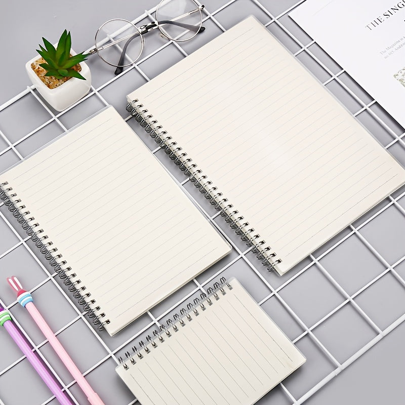 Matte Thickened Coil Notebook Horizontal Grid Blank Notebook