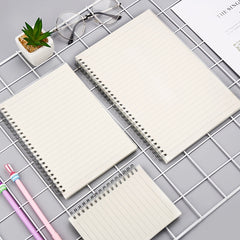 Matte Thickened Coil Notebook Horizontal Grid Blank Notebook