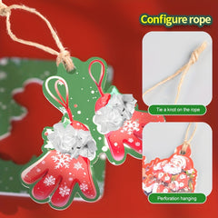 24pcs Christmas Theme Ornaments Dressing Stickers Gift