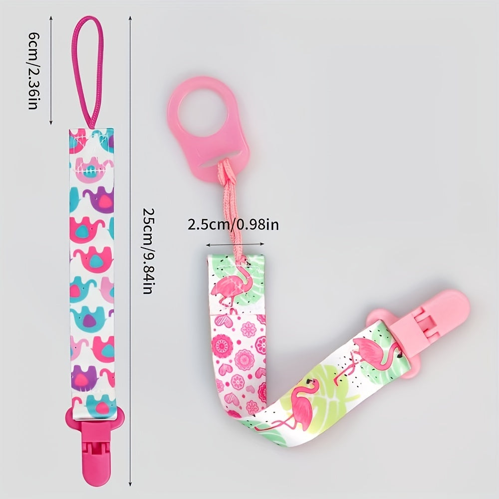 4pcs Pacifier Holder Clips For Boys And Girls Fits Most Pacifiers