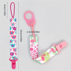 4pcs Pacifier Holder Clips For Boys And Girls Fits Most Pacifiers
