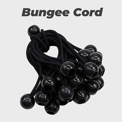 18pcs Heavy Duty Ball Bungee Cords for Canopy Tarp Tie Down, 15-24cm & 20-32cm
