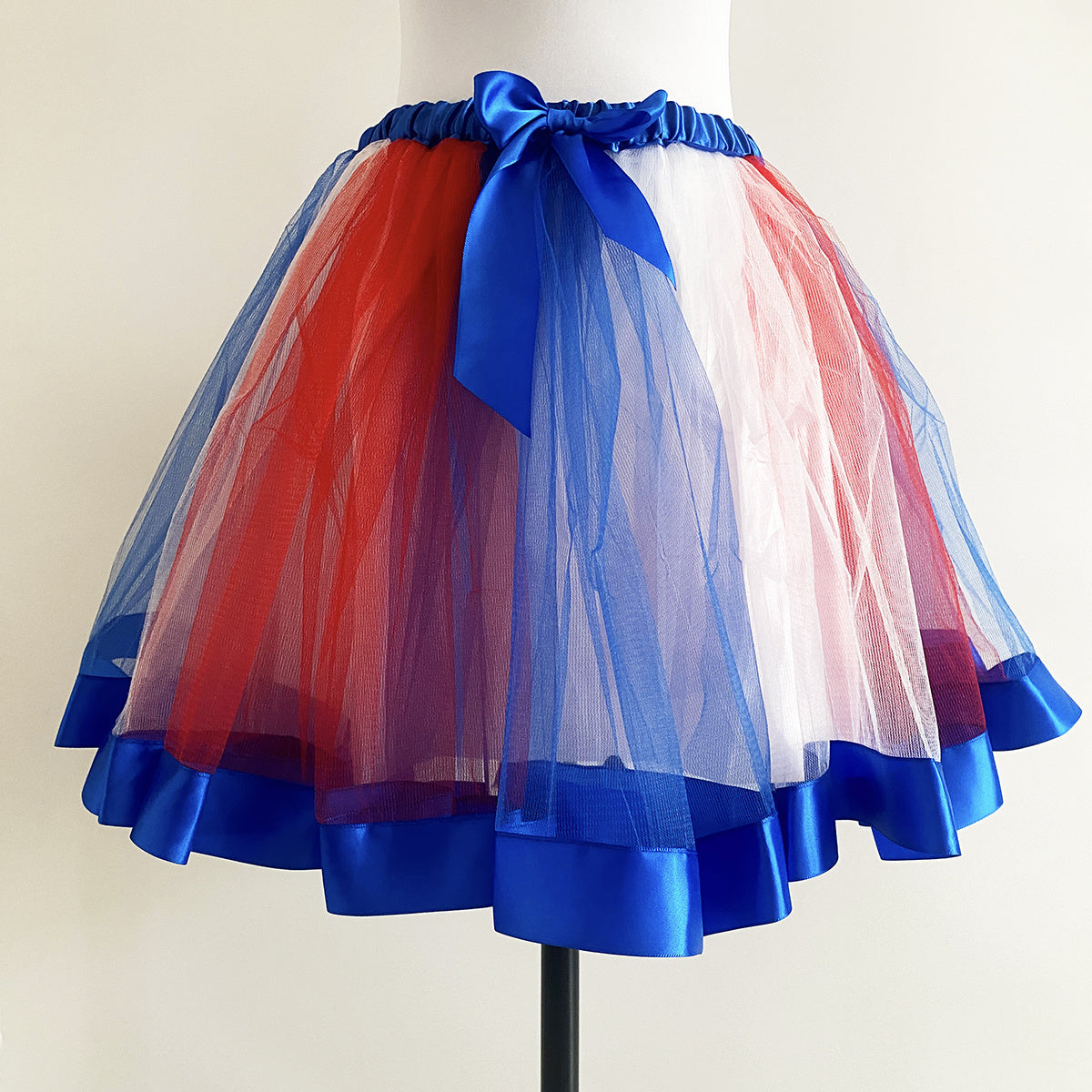 American Independence Feather Headband & Tulle Skirt Set