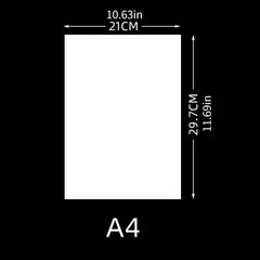 10pcs A4 Diamond Painting Tool Sticker Protection Paper
