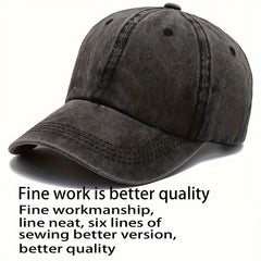 Vintage Dad Hat Fishing Sun Hat Mountaineering Cap