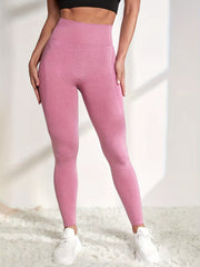 Seamless Knitted Tight Sports Leggings for Yoga Running