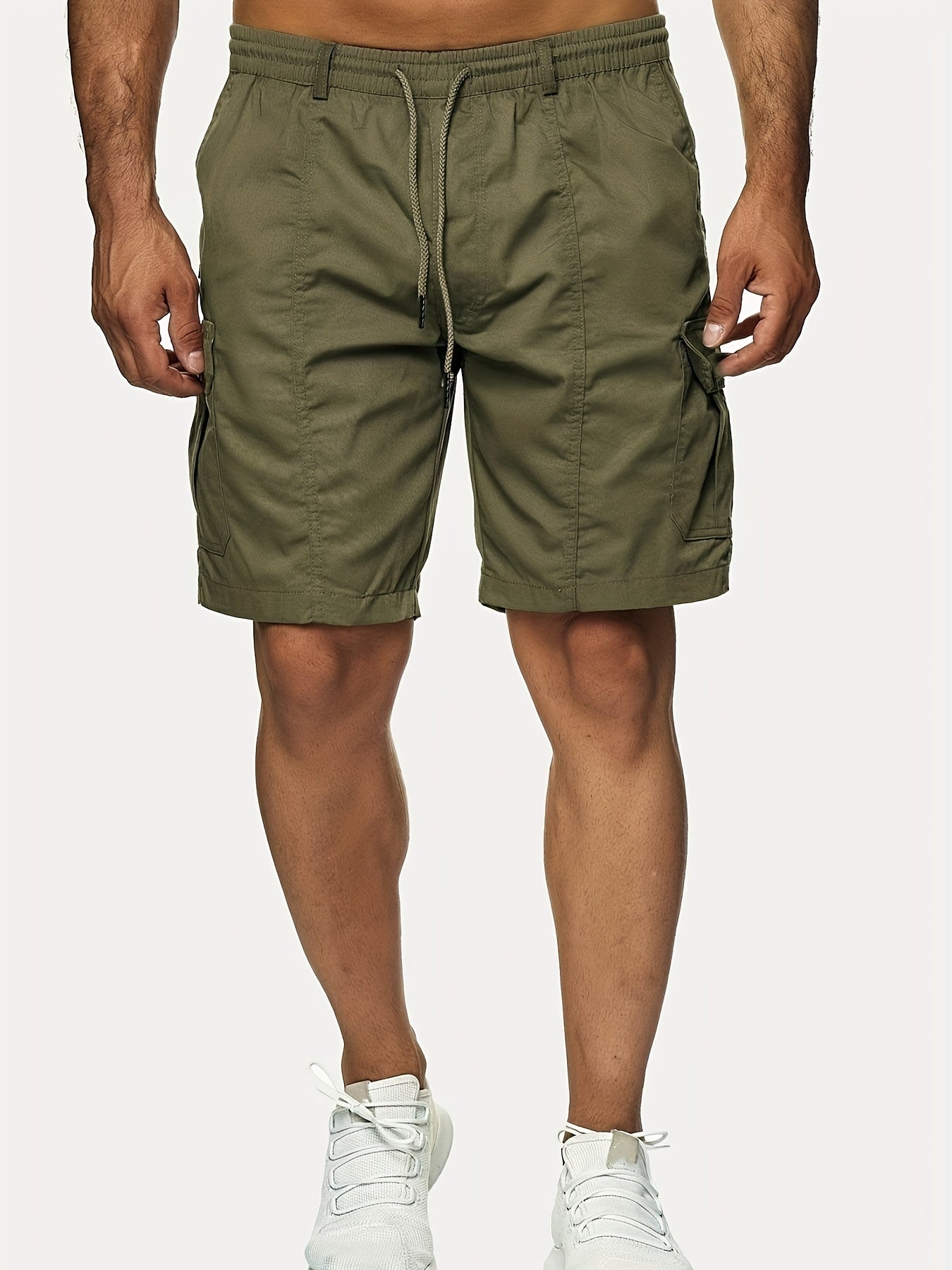 Men's Casual Cargo Shorts for Summer Outdoor Activities
