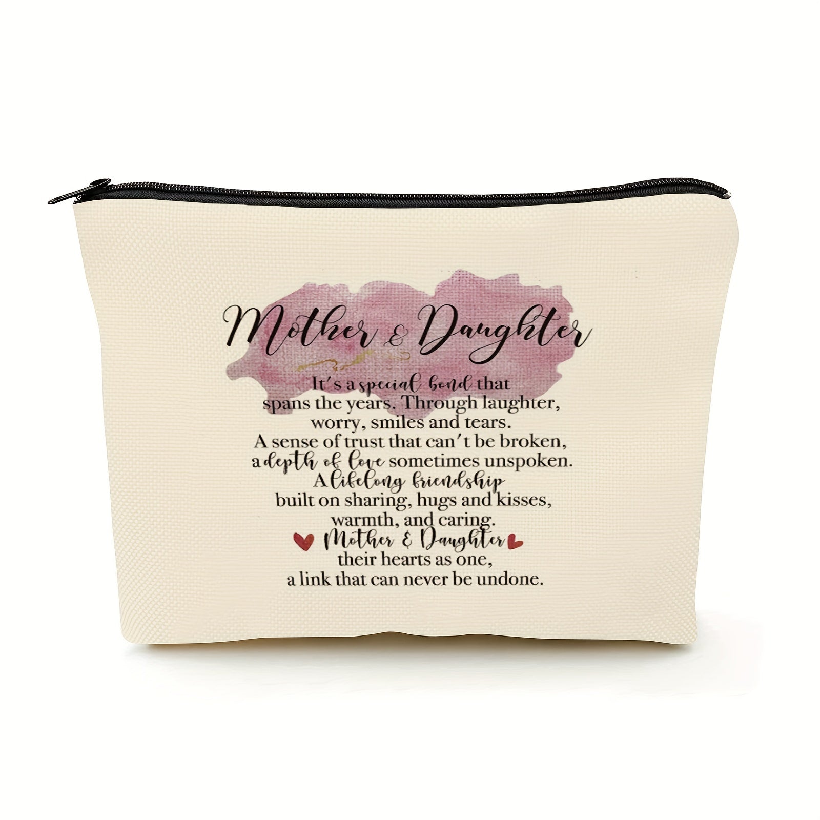 Mother Daughter Cosmetic Bag Makeup Bag Pouch Set