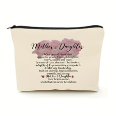 Mother Daughter Cosmetic Bag Makeup Bag Pouch Set