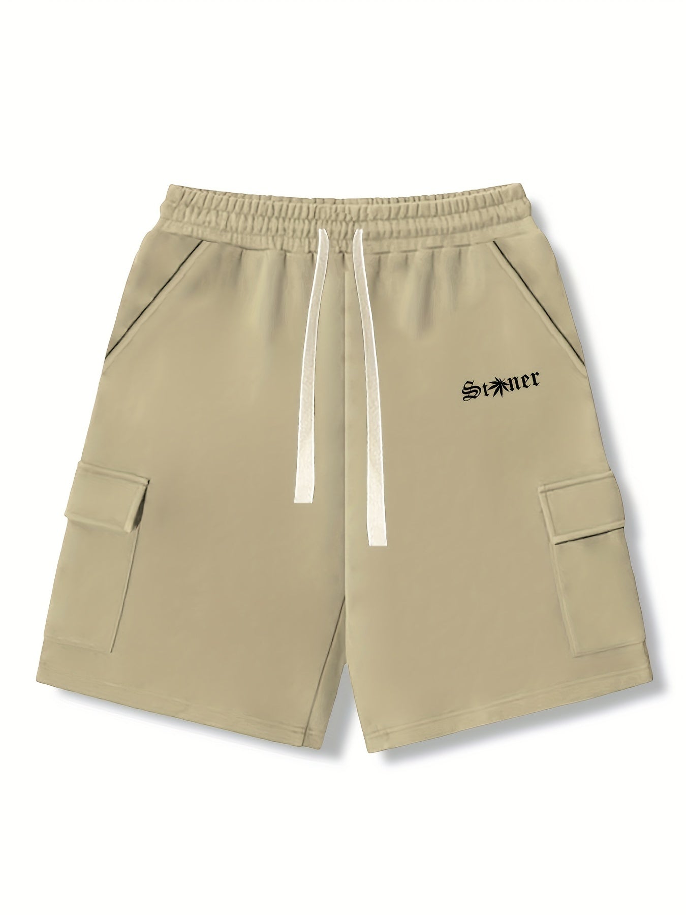 Men's Cargo Shorts With Large Pockets for Summer Casual Wear