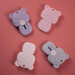 4pcs Bear Utility Disassembling Express 4 Colors Mini Retractable Cutting Tool