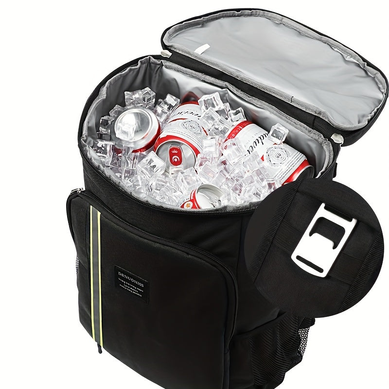 32L Picnic Backpack Thermal Bag Beach Backpack Refrigerated Bag
