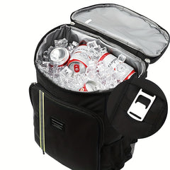 32L Picnic Backpack Thermal Bag Beach Backpack Refrigerated Bag