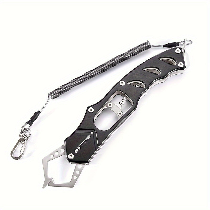 Portable Stainless Steel Fishing Pliers with Hand Rope