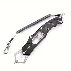 Portable Stainless Steel Fishing Pliers with Hand Rope