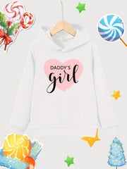 Girl's Cotton Hoodie Active Breathable Sweatshirt