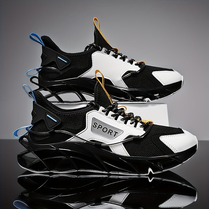 Men's Chunky Lace-up Sneakers Athletic Shoes