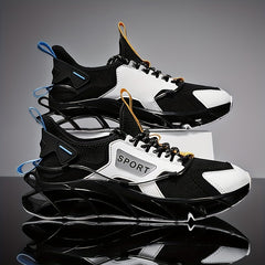 Men's Chunky Lace-up Sneakers Athletic Shoes