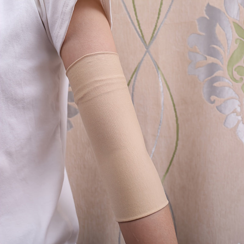 Men's Elbow Protector Thin Arm Sleeve Warm Arm Cover Tattoo Cover