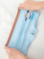4pcs Boy's Animal Pattern Boxer Briefs Comfy Underpants